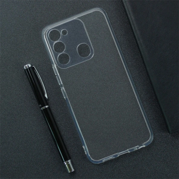 Tecno Spark 8C Kılıf  Süper Silikon Kapak - Resim 3
