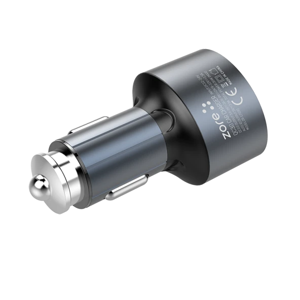 ZR-C703Q Lightning 2 in 1 Araç Şarj Seti - Resim 3