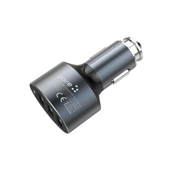 ZR-C703Q Lightning 2 in 1 Araç Şarj Seti - Resim 4