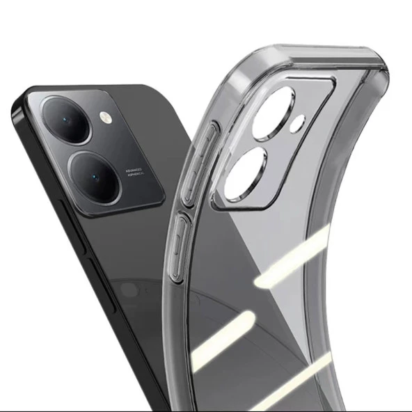 Vivo Y36 4G Kılıf  Süper Silikon Kapak - Resim 5