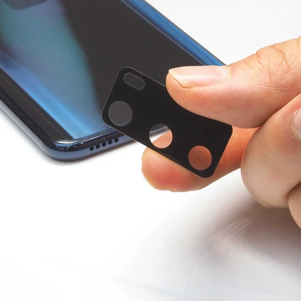 Huawei P40  Kamera Lens Koruyucu Cam Filmi - Resim 9