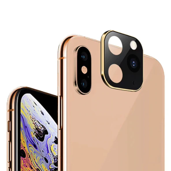 Apple iPhone X CP-03  iPhone 11 Pro Max Kamera Lens Dönüştürücü - Resim 2