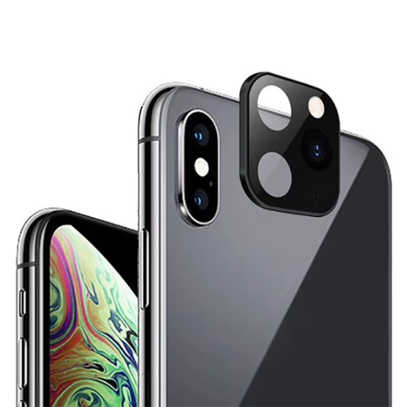 Apple iPhone X CP-03  iPhone 11 Pro Max Kamera Lens Dönüştürücü - Resim 3