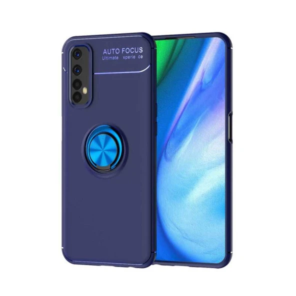 Realme 7 Kılıf  Ravel Silikon Kapak - Resim 6