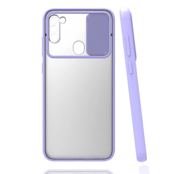 Galaxy A11 Kılıf  Lensi Kapak