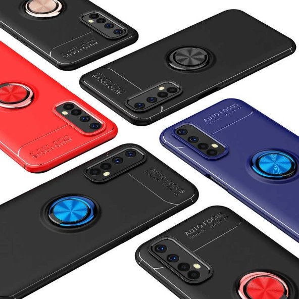 Realme 7 Kılıf  Ravel Silikon Kapak - Resim 12