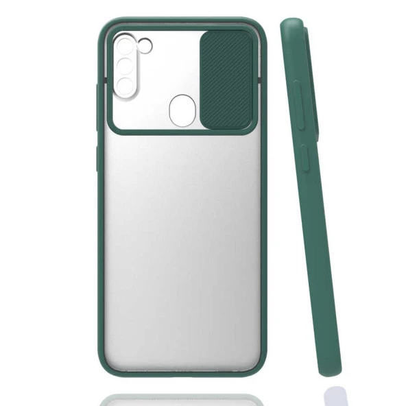 Galaxy A11 Kılıf  Lensi Kapak - Resim 8