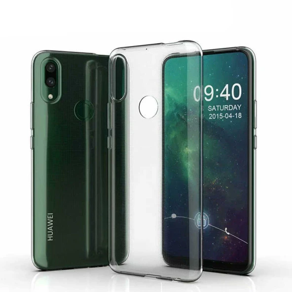 Huawei P Smart Z Kılıf  Süper Silikon Kapak