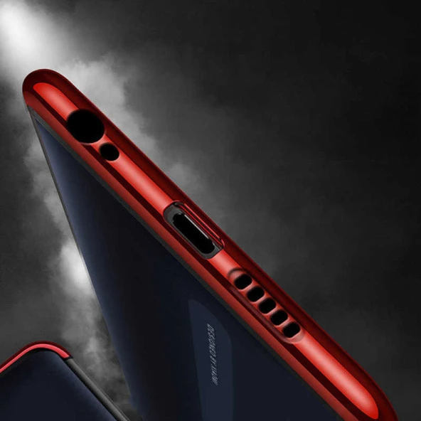 Xiaomi Redmi 8A Kılıf  Dört Köşeli Lazer Silikon Kapak - Resim 12