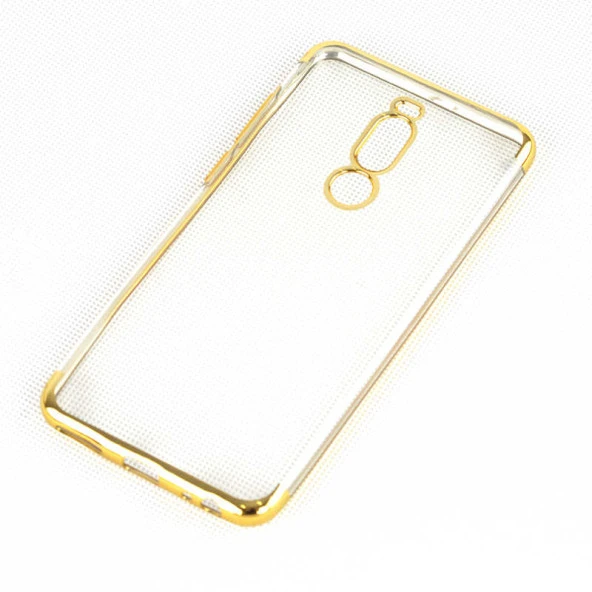 Meizu Note 8 Kılıf  Dört Köşeli Lazer Silikon Kapak - Resim 5