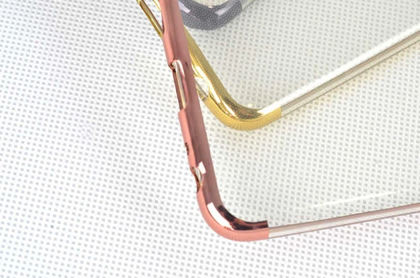 Meizu Note 8 Kılıf  Dört Köşeli Lazer Silikon Kapak - Resim 8