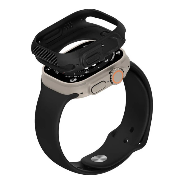 Apple Watch Ultra 49mm Silikon TPU Kasa Koruyucu  Watch Gard 31 - Resim 7