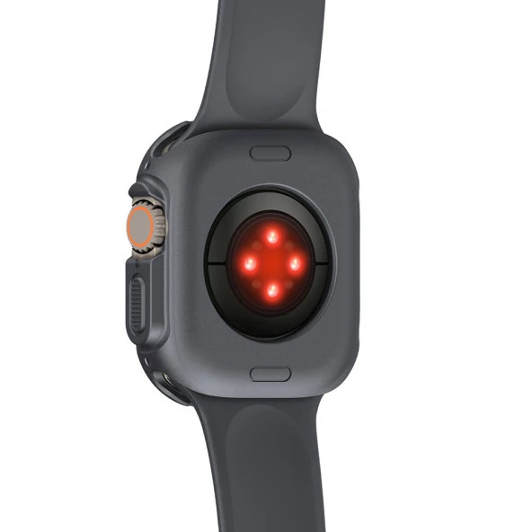 Apple Watch Ultra 49mm Silikon TPU Kasa Koruyucu  Watch Gard 31 - Resim 11
