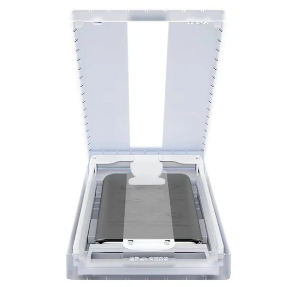 Galaxy S22 Ultra  Uygulama Aparatlı 6in1 Easy Privacy Body Ekran Koruyucu - Resim 3