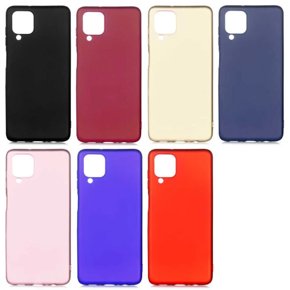 Galaxy A12 Kılıf  Premier Silikon Kapak - Resim 9