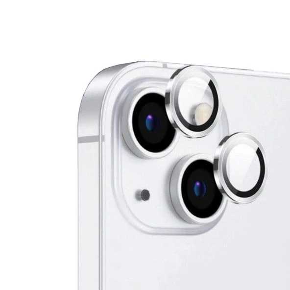 Apple iPhone 13 Mini  CL-12 Premium Safir Parmak İzi Bırakmayan Anti-Reflective Kamera Lens Koruyucu