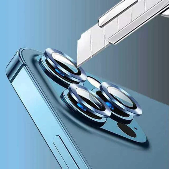 Apple iPhone 13 Pro Go Des Eagle Kamera Lens Koruyucu - 12