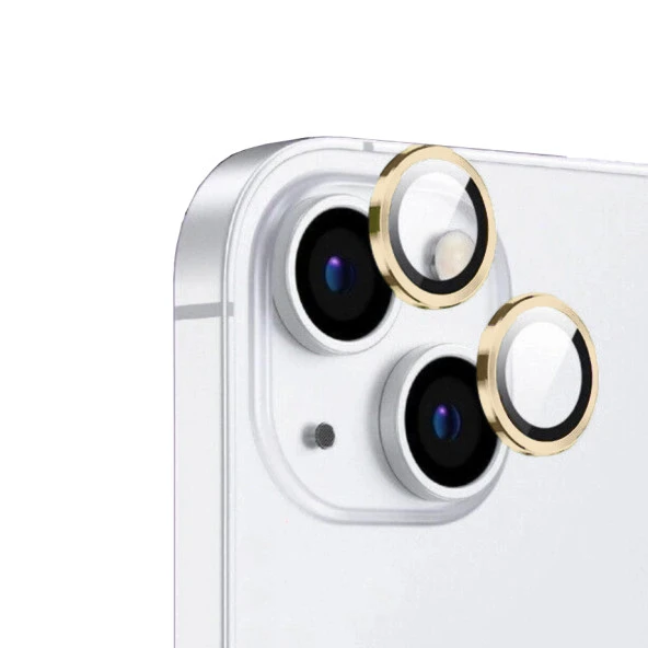 Apple iPhone 15 Plus  CL-12 Premium Safir Parmak İzi Bırakmayan Anti-Reflective Kamera Lens Koruyucu