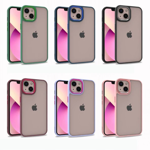 Apple iPhone 13 Kılıf  Flora Kapak - Resim 8