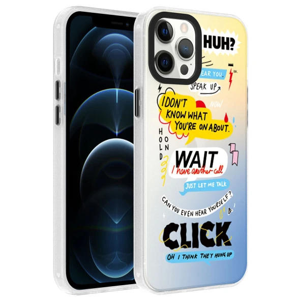 Apple iPhone 12 Pro Max Kılıf Desenli  Dragon Sert Kapak - Resim 3