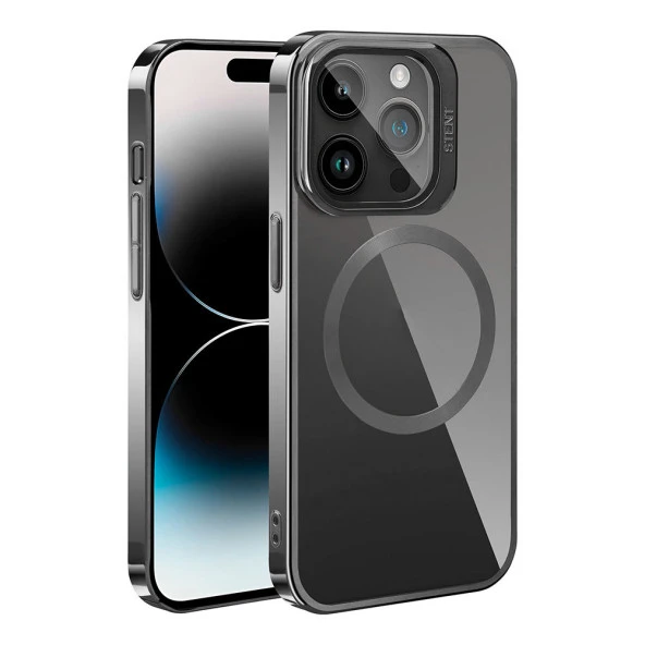 Apple iPhone 15 Pro Kılıf Magsafe Şarj Özellikli Standlı  Klon Kapak ürün görseli