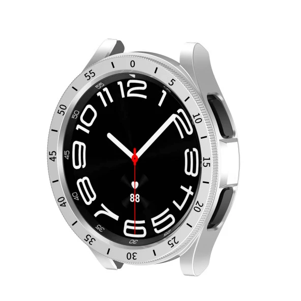 Galaxy Watch 6 Classic 43mm Sert PC Kasa ve Ekran Koruyucu  Sport Watch Gard 29 - Resim 4