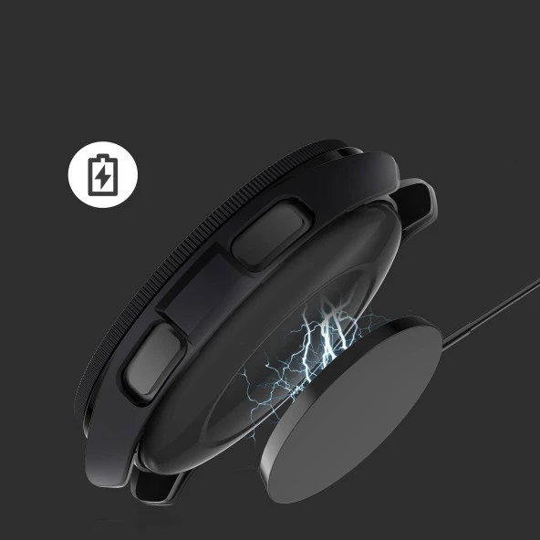 Galaxy Watch 6 Classic 43mm Sert PC Kasa ve Ekran Koruyucu  Sport Watch Gard 29 - Resim 10