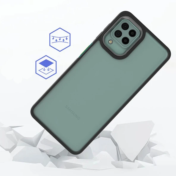 Galaxy M32 Kılıf  Flora Kapak - Resim 3