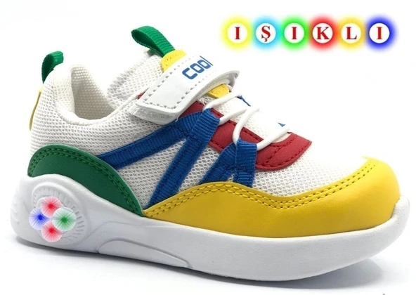 Cool Kids Lego Işıklı Ortapedik Çocuk Spor Ayakkabı - Resim 4