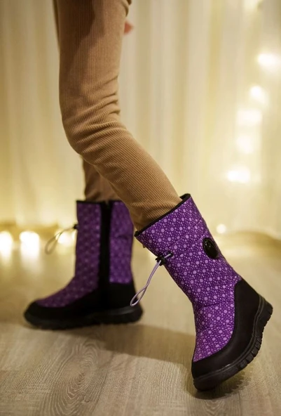 Cool Maria Unisex Çocuk Kar Botu - Resim 5