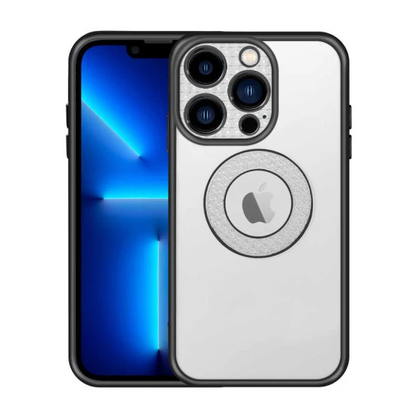 Apple iPhone 12 Pro Max Kılıf Kamera Korumalı Logo Gösteren  Esta Kapak - Resim 4