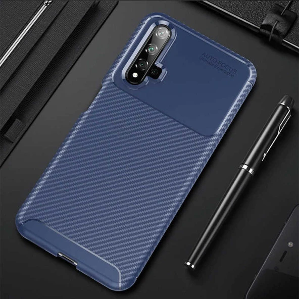 Huawei Nova 5T Kılıf  Negro Silikon Kapak