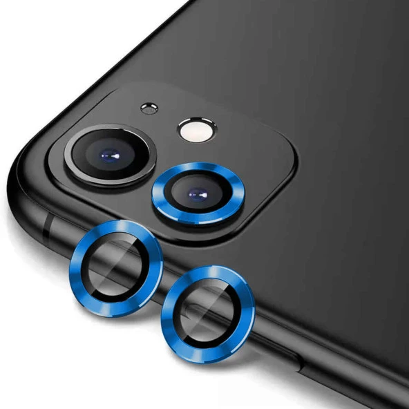 Apple iPhone 11  CL-12 Premium Safir Parmak İzi Bırakmayan Anti-Reflective Kamera Lens Koruyucu