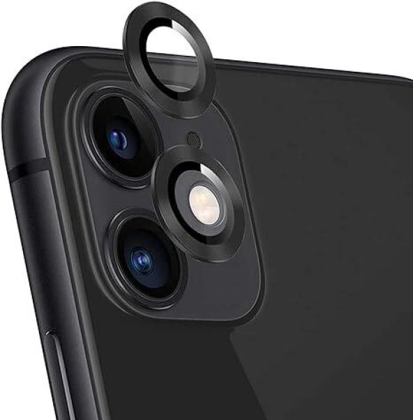 Apple iPhone 11  CL-12 Premium Safir Parmak İzi Bırakmayan Anti-Reflective Kamera Lens Koruyucu - Resim 7