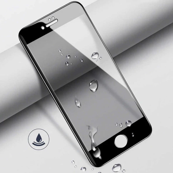 Apple iPhone 8 Plus Davin 5D Privacy Cam Ekran Koruyucu - 9