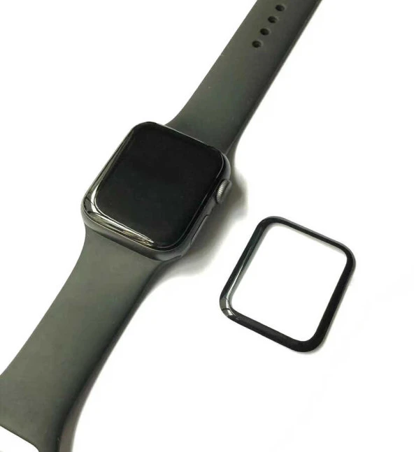 Apple Watch 40mm  PMMA Silikon Body Saat Ekran Koruyucu