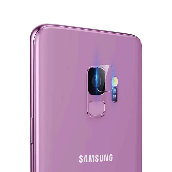 Samsung Uyumlu S9 Kamera Lens Koruyucu Cam Filmi