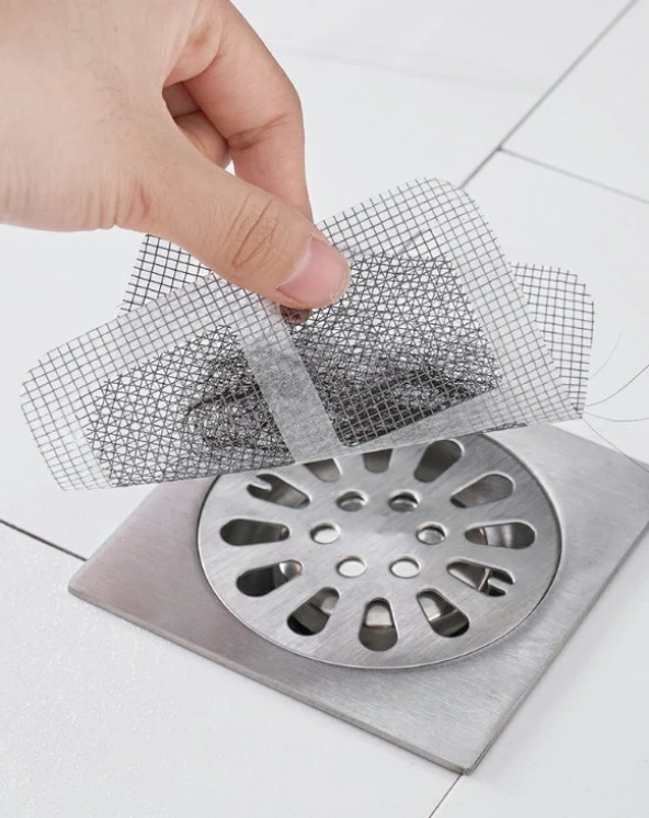 10 lu Lavabo Süzgeci, Banyo Gider Süzgeci, Sineklik Tamir Kiti - 4