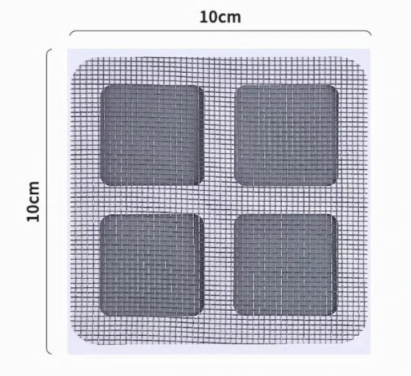 10 lu Lavabo Süzgeci, Banyo Gider Süzgeci, Sineklik Tamir Kiti - 5