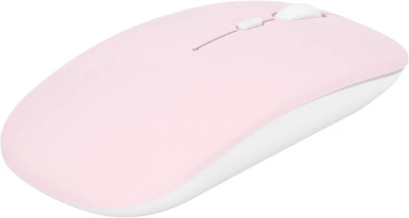 Hometech Alfa 7M 7" Uyumlu Kablosuz Bluetooth Pilli Optik Mouse - Pembe