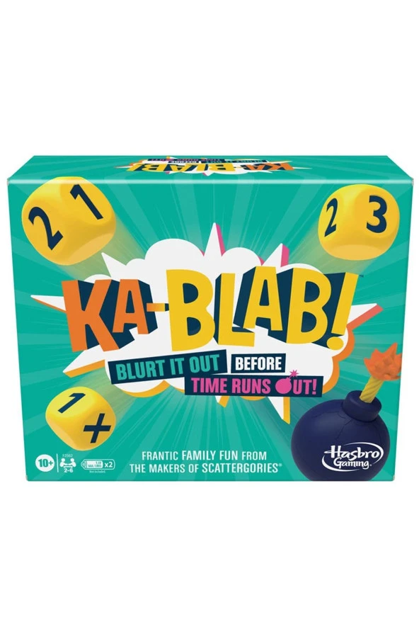 Kablab 2-6 Oyunculu Kutu Oyunu 10+ F2562