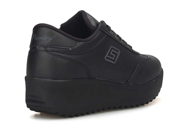 Parley 713 Fermuarlı Topuklu Unisex Spor Ayakkabı - Resim 5