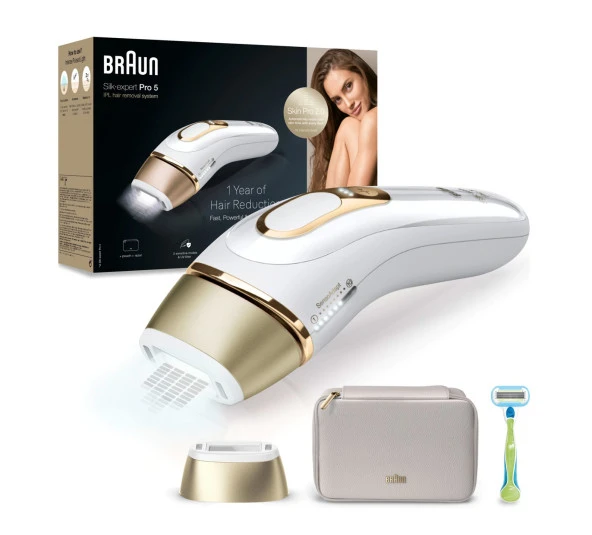 Braun PL5052 Çanta ve Başlıklı Silk Expert Pro 5 IPL Lazer Epilasyon Aleti