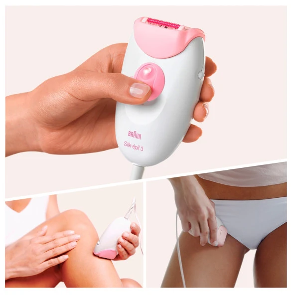 Braun Silk-épil 3 3321 Epilatör / Epilasyon + Bikini Trimmer - 2