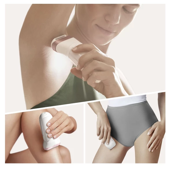 Braun Silk-épil 9 9730 SensoSmart Kablosuz Islak & Kuru 2 Ek Parçalı 2'si 1 Arada Epilatör - 2