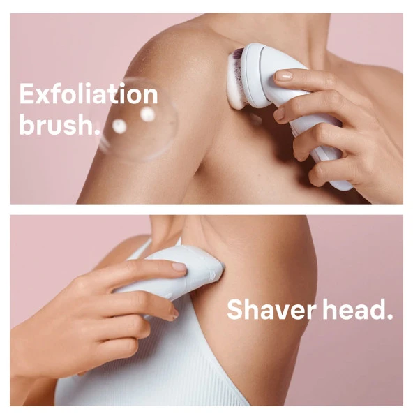 Braun Silk-épil 9 9735 SensoSmart Kablosuz Islak&Kuru 6 Ek Parçalı 3'ü 1 Arada Epilatör - 3