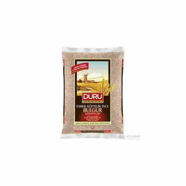 Duru Esmer Çiğköftelik Bulgur 1 Kg