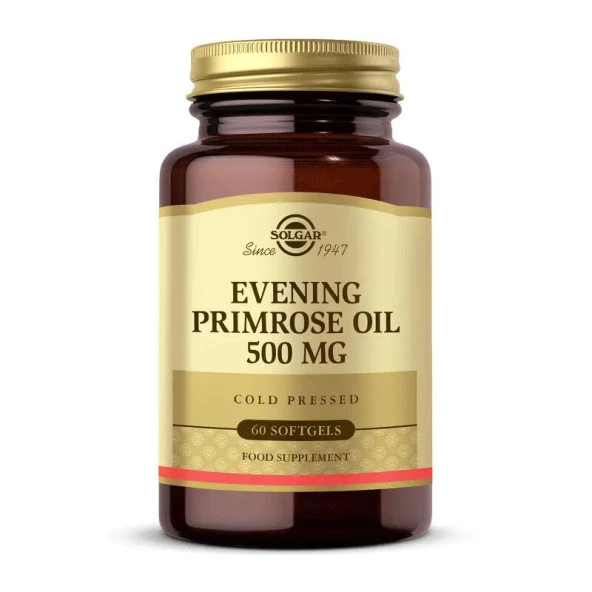 Solgar Evening Primrose Oil 500 mg 60 Softjel - Diş Beyazlatıcı Köpük Hediye