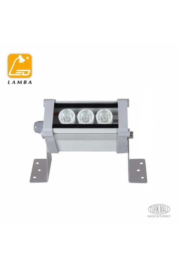 Lambaled 3 W 10 Cm Led Wallwasher Günışığı