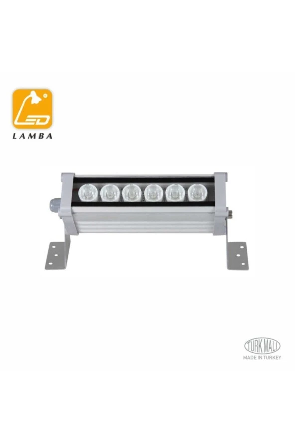 Lambaled 6 W 17 Cm Led Wallwasher Rgb